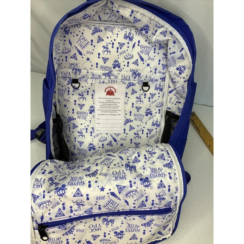 Disney YPO Abracadabra Magic Once Upon A Time 2018 Canvas Backpack‎ Bag RARE